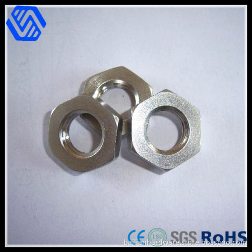 Carbon Steel Unchamfered Hexagon Thin Nuts (DIN439)